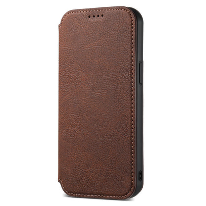 Magnetic Flip Wallet Case pentru iPhone Series