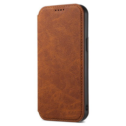 Magnetic Flip Wallet Case pentru iPhone Series