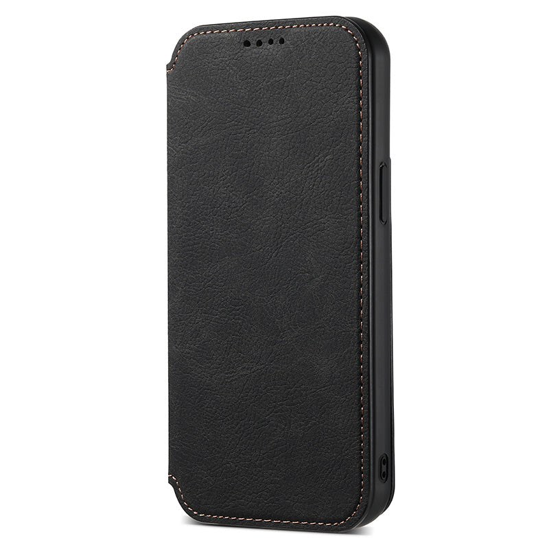 Magnetic Flip Wallet Case pentru iPhone Series