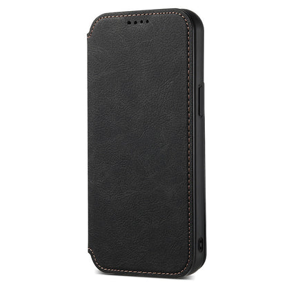 Magnetic Flip Wallet Case pentru iPhone Series