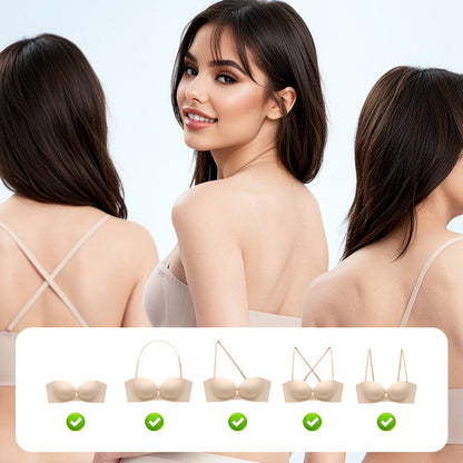👙 Sutien fără sârmă, bretele detașabile – confortabil, natural, potrivit pentru utilizare zilnică. Plată la livrare!