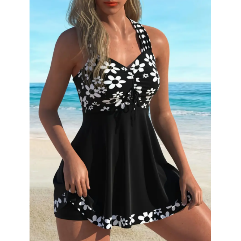 Costume de baie pentru femei: topuri și pantaloni scurți cu imprimeu floral🏖️