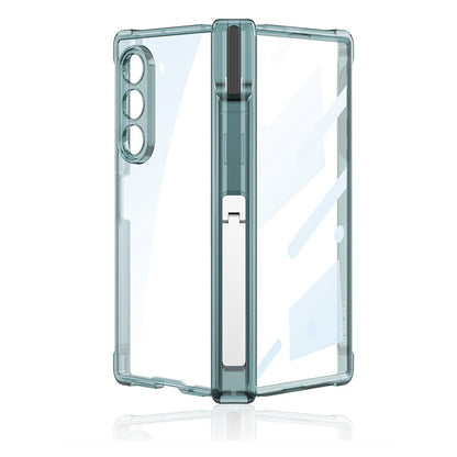 Carcasă Kickstand transparentă pentru Samsung Galaxy Z Fold