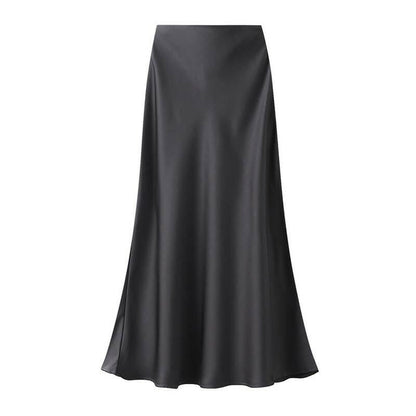 Fustă clasică elegantă cu talie înaltă pentru femei