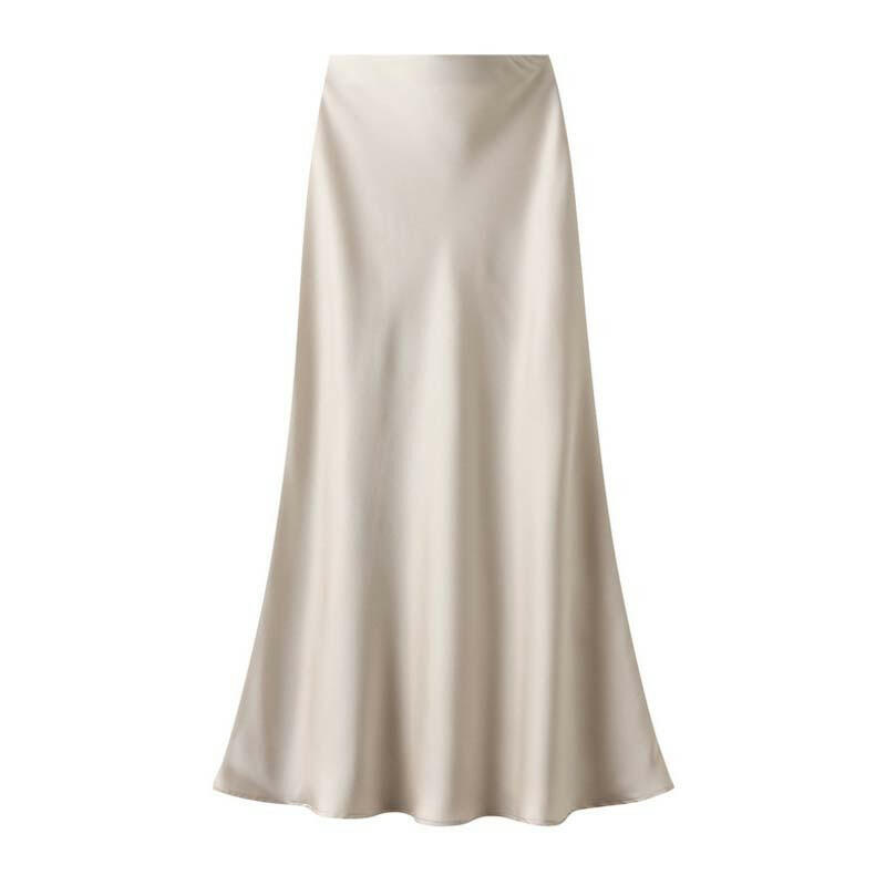 Fustă clasică elegantă cu talie înaltă pentru femei