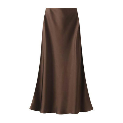 Fustă clasică elegantă cu talie înaltă pentru femei