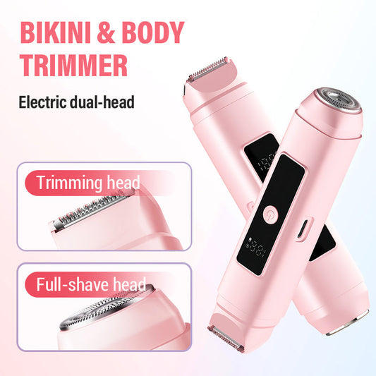 🔥 Epilator electric cu două brațe – pentru zona bikini și corp. Îndepărtează părul eficient, fără durere! ✨ Plată la livrare!