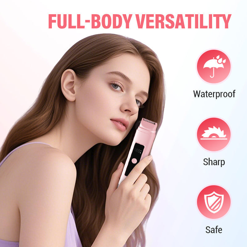 🔥 Epilator electric cu două brațe – pentru zona bikini și corp. Îndepărtează părul eficient, fără durere! ✨ Plată la livrare!