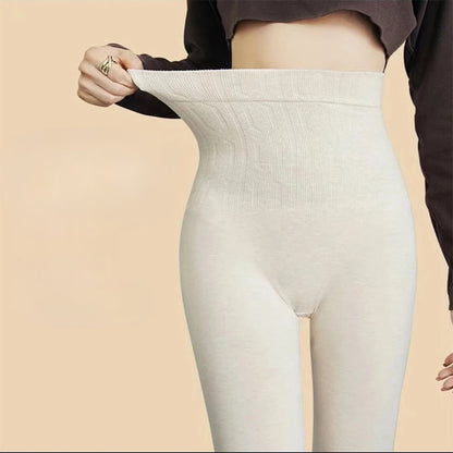 Pantaloni călduroși, moi, mulati, pentru femei, ca strat de bază