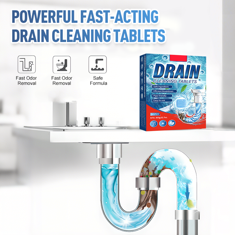 ✨ CUMPĂRĂ 2, PRIMEȘTI 1 GRATUIT! 🚰 Tablete pentru desfundarea țevilor – Soluție rapidă pentru îndepărtarea blocajelor – Sigur pentru țevi, îndepărtează părul și grăsimea – nu deteriorează instalațiile sanitare 🔧