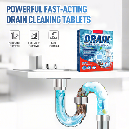 ✨ CUMPĂRĂ 2, PRIMEȘTI 1 GRATUIT! 🚰 Tablete pentru desfundarea țevilor – Soluție rapidă pentru îndepărtarea blocajelor – Sigur pentru țevi, îndepărtează părul și grăsimea – nu deteriorează instalațiile sanitare 🔧