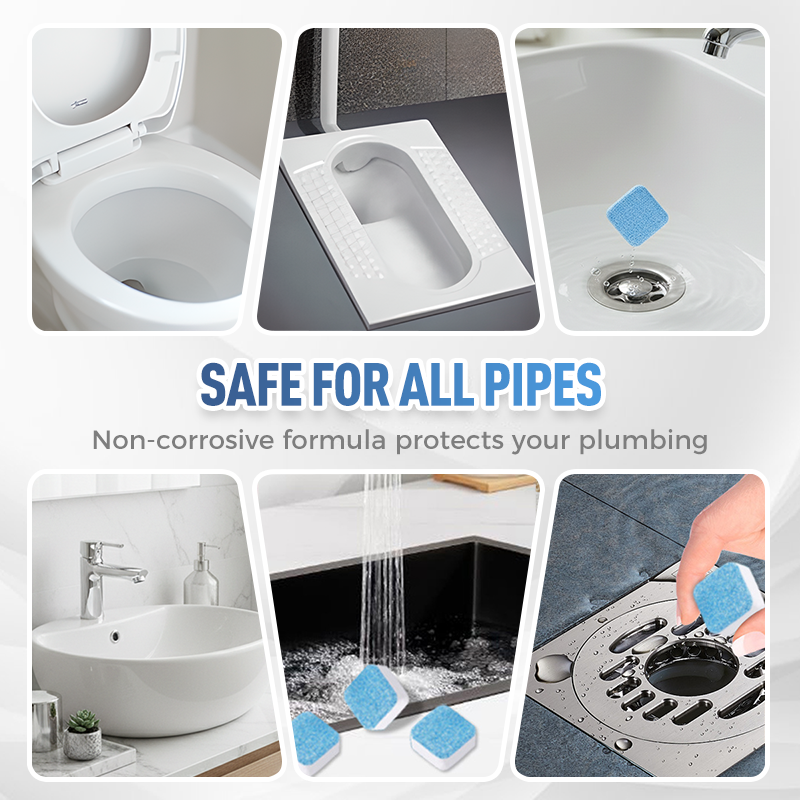 ✨ CUMPĂRĂ 2, PRIMEȘTI 1 GRATUIT! 🚰 Tablete pentru desfundarea țevilor – Soluție rapidă pentru îndepărtarea blocajelor – Sigur pentru țevi, îndepărtează părul și grăsimea – nu deteriorează instalațiile sanitare 🔧