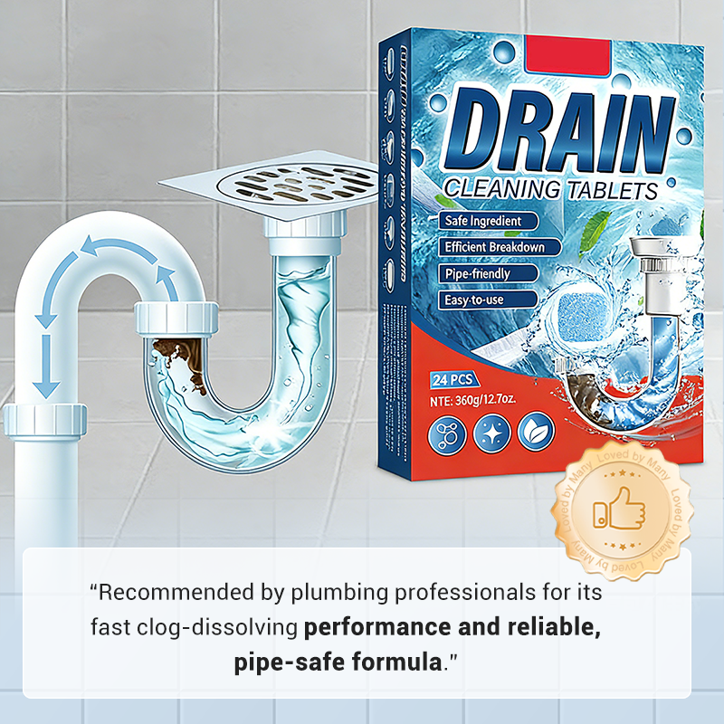 ✨ CUMPĂRĂ 2, PRIMEȘTI 1 GRATUIT! 🚰 Tablete pentru desfundarea țevilor – Soluție rapidă pentru îndepărtarea blocajelor – Sigur pentru țevi, îndepărtează părul și grăsimea – nu deteriorează instalațiile sanitare 🔧