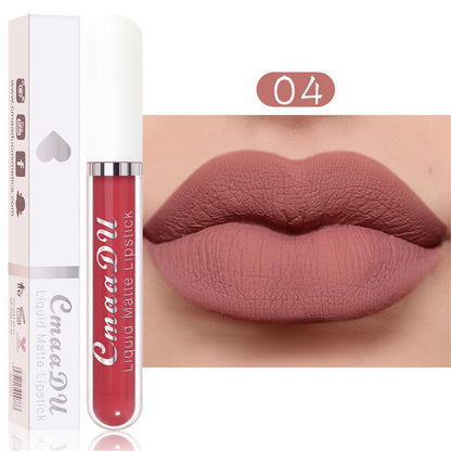 🔥 Set 10 rujuri mate, rezistente la apă – vitamina E, fără urme, culoare de lungă durată! 👄 Plată la livrare!