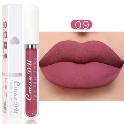 🔥 Set 10 rujuri mate, rezistente la apă – vitamina E, fără urme, culoare de lungă durată! 👄 Plată la livrare!