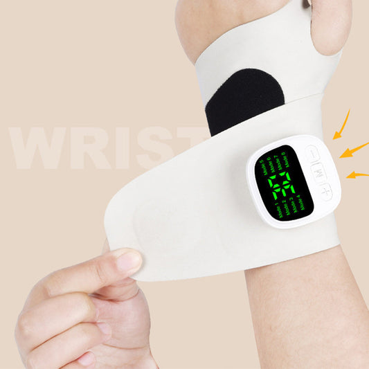 ⌚ Masajer electric pentru încheietură – Reîncărcabil, cu funcție de căldură. Relaxare profundă acasă! 💆🔋 Plată la livrare!