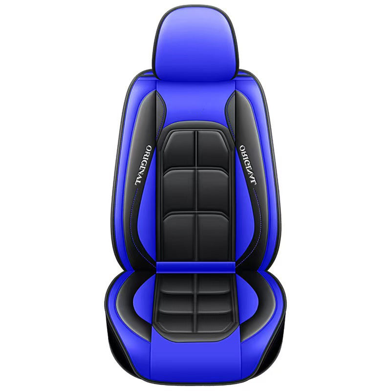 Husă din piele pentru scaunul auto, cu acoperire completă, pentru toate anotimpurile