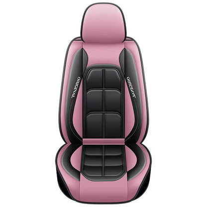 Husă din piele pentru scaunul auto, cu acoperire completă, pentru toate anotimpurile