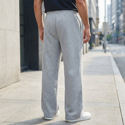 Pantaloni casual pentru bărbați, cu șnur lejer, 👖