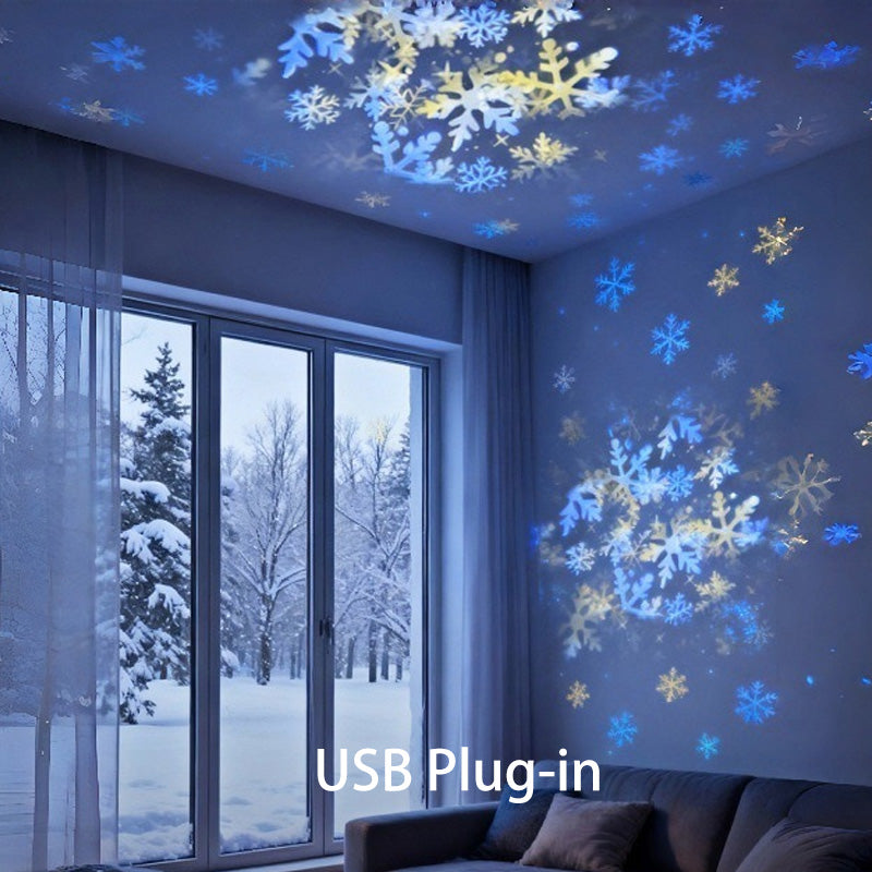 ✨ Proiector LED cu rotație dinamică – atmosferă de vis în camera ta Culori, mișcare, efecte – transformă orice spațiu în 2 minute