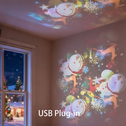 ✨ Proiector LED cu rotație dinamică – atmosferă de vis în camera ta Culori, mișcare, efecte – transformă orice spațiu în 2 minute