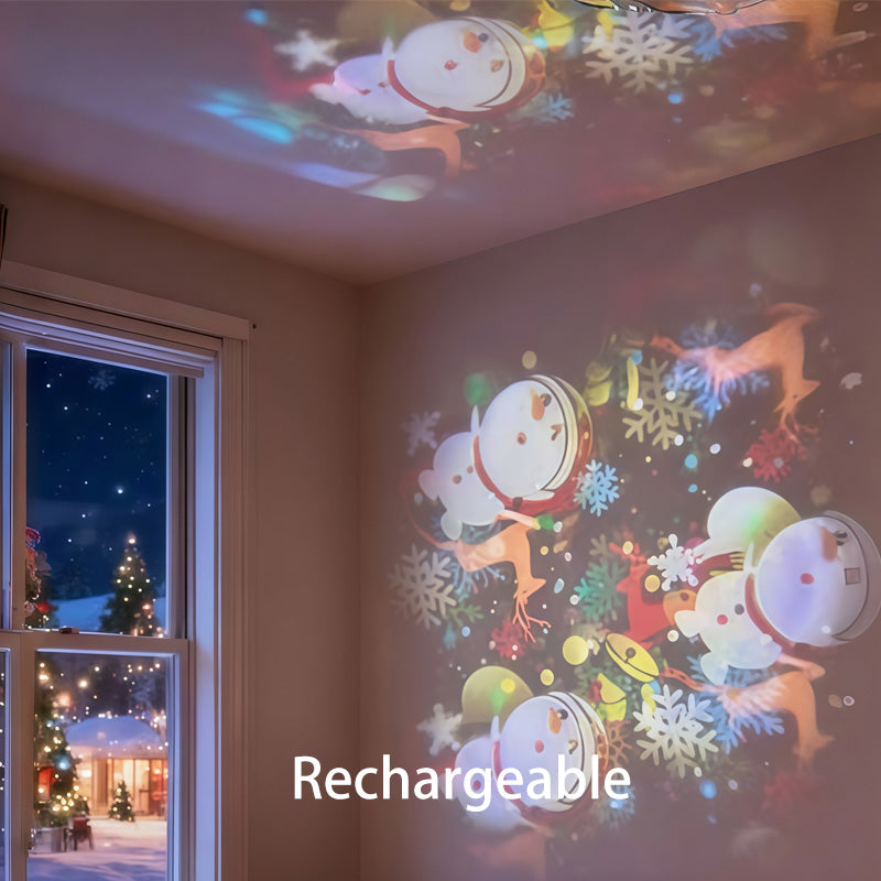 ✨ Proiector LED cu rotație dinamică – atmosferă de vis în camera ta Culori, mișcare, efecte – transformă orice spațiu în 2 minute