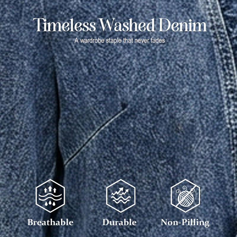 🔥 50% reducere! Jachetă denim cu volane – oferta săptămânii ❤️