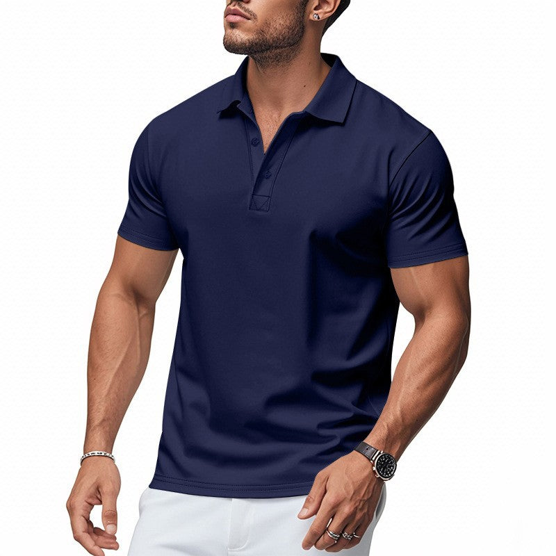 Uscare rapidă, guler elegant – tricoul pe care bărbații îl vor purta toată vara ☀️👔