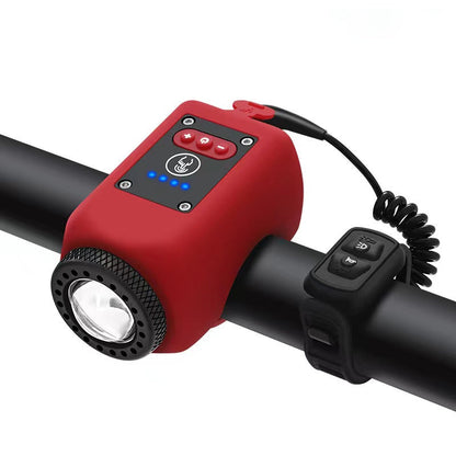 🚲 Claxon electronic pentru bicicletă de munte – sunet puternic, rezistent la apă. 🎵 Plată la livrare!