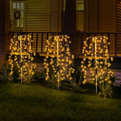 🌿💡 Lampa solară 100 LED-uri – Se aprinde la mișcare! Rezistentă la apă și soare. 💧🔋 Plată la livrare!