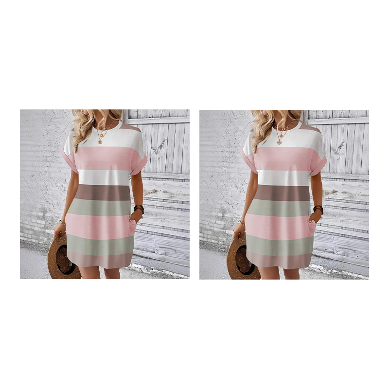 🎯 Rochie midi cu buzunare – comodă, stylish și gata de vacanță!