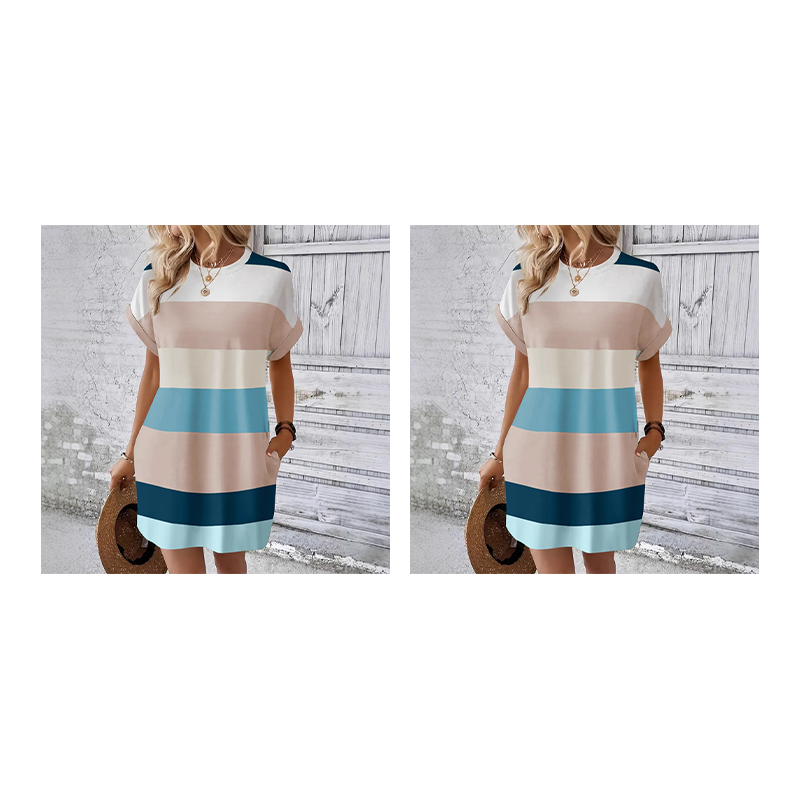 🎯 Rochie midi cu buzunare – comodă, stylish și gata de vacanță!