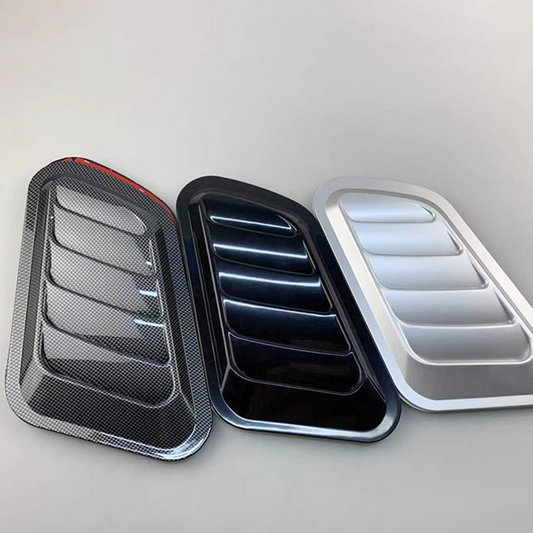 🚗 Priză de aer universală pentru capotă – Aspect fibră de carbon, design sport, montaj simplu! 💨 Plată la livrare!