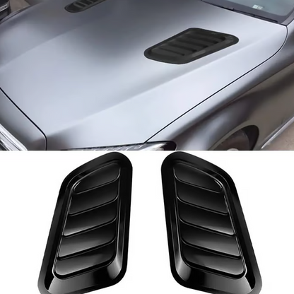 🚗 Priză de aer universală pentru capotă – Aspect fibră de carbon, design sport, montaj simplu! 💨 Plată la livrare!