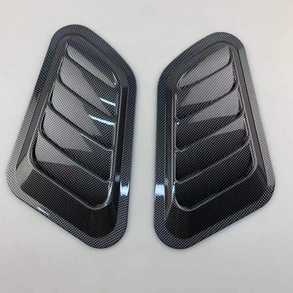 🚗 Priză de aer universală pentru capotă – Aspect fibră de carbon, design sport, montaj simplu! 💨 Plată la livrare!