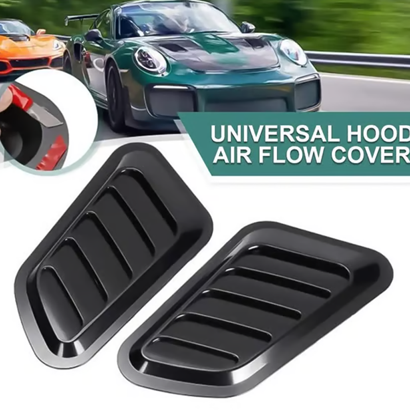 🚗 Priză de aer universală pentru capotă – Aspect fibră de carbon, design sport, montaj simplu! 💨 Plată la livrare!