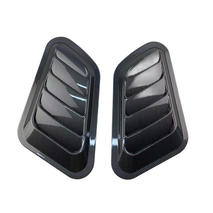 🚗 Priză de aer universală pentru capotă – Aspect fibră de carbon, design sport, montaj simplu! 💨 Plată la livrare!