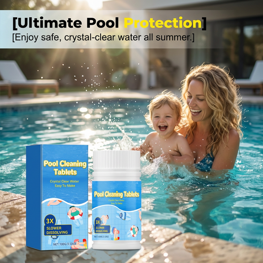 🌞 Tablete curățare piscină – Apă cristalină fără efort! 🌿 Plată la livrare!