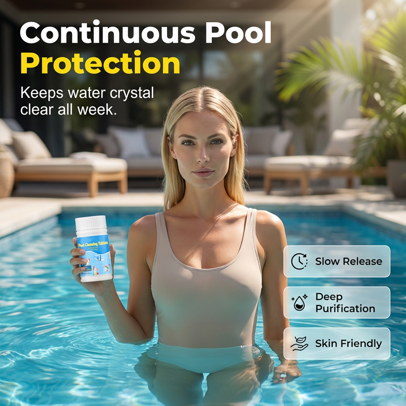 🌞 Tablete curățare piscină – Apă cristalină fără efort! 🌿 Plată la livrare!