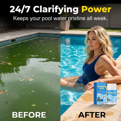🌞 Tablete curățare piscină – Apă cristalină fără efort! 🌿 Plată la livrare!