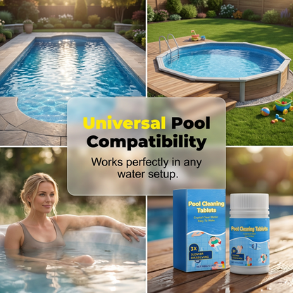 🌞 Tablete curățare piscină – Apă cristalină fără efort! 🌿 Plată la livrare!