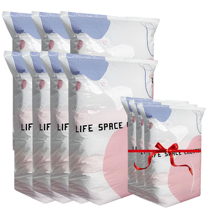 🧳 Economisește 70% din spațiu! Set de 5 pungi de depozitare în vid 3D – FĂRĂ pompă! 😱✨ Perfecte pentru haine, pături, perne. Comandă rapid de pe site-ul nostru! 🔗📦