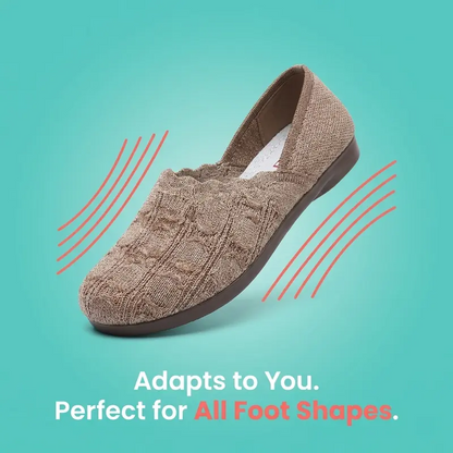 Femei Respirante Țesute Slip-On Apartamente