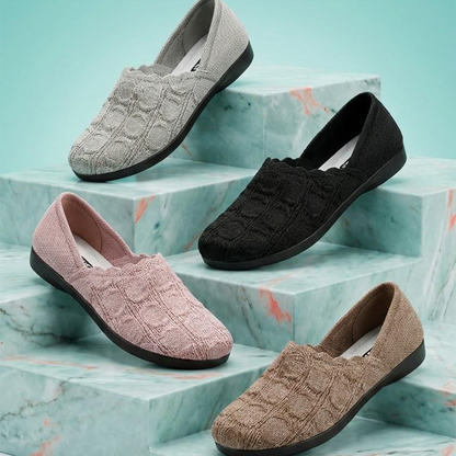 Femei Respirante Țesute Slip-On Apartamente