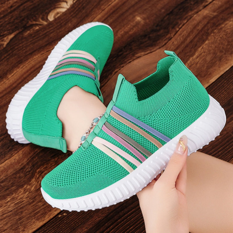 Femei Respirante Rețea Slip-On Sneakers