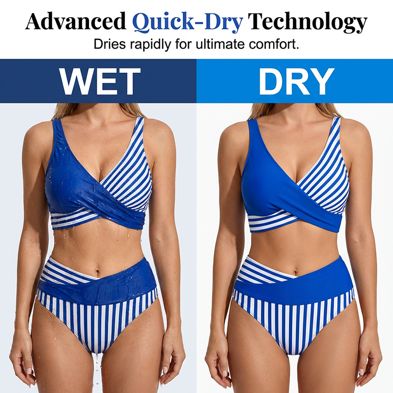 Costum de baie Color Block – În stoc & cu plata la livrare 👙🎨