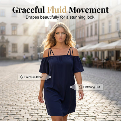 O gamă foarte largă de culori🎨Rochie elegantă pentru femei, mini, într-o singură culoare
