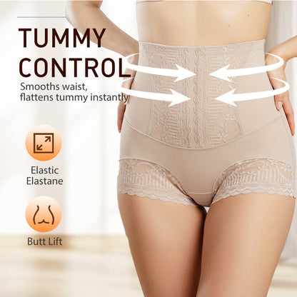 🎉 Cumpără 1 și primești 1 GRATIS! Șorturi din dantelă, talie înaltă, control abdomen + efect de ridicare feselor. ❤️ Plată la livrare!