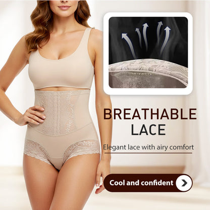 🎉 Cumpără 1 și primești 1 GRATIS! Șorturi din dantelă, talie înaltă, control abdomen + efect de ridicare feselor. ❤️ Plată la livrare!
