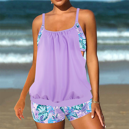 ❤️ Set elegant de două piese pentru femei – bluză tip tankini și pantaloni scurți! Perfect pentru plajă, piscină sau concediu. 📦 Livrare rapidă și plata DOAR la livrare în România. ✅ Comandă acum pe site – stoc limitat!
